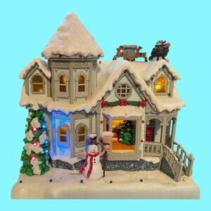 Holiday Show Home Christmas Light Show House w Flashing Lights But No Music